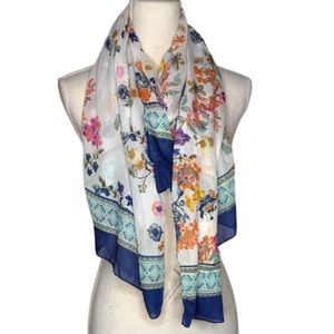 NWT New York & Company Floral Scarf